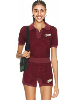 Casablanca - Bubble Jacquard Polo Shirt