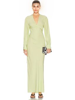 Christopher Esber - Crosscut Silk Dress