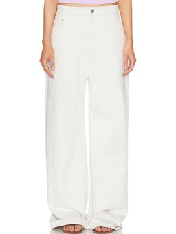 Christopher Esber - Oversized Drop Waist Jeans