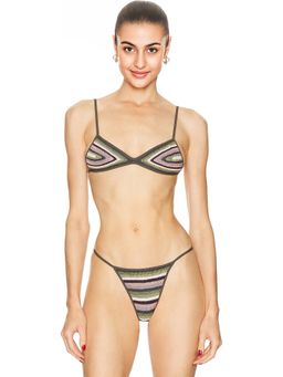 Christopher Esber - Calypso Crochet Tie Bikini Top