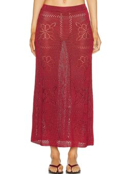Calle Del Mar - Floral Tile Skirt