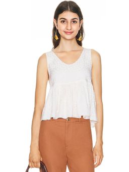 Chloe - Peplum Tank Top