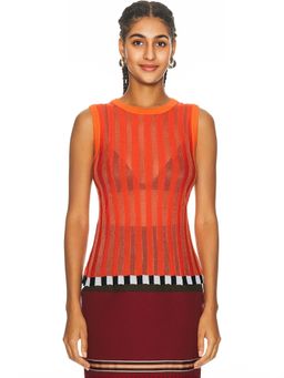 Christopher John Rogers - Pleated Shell Top