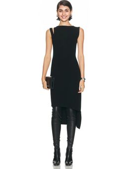 Courreges - Oblique Square Rib Dress