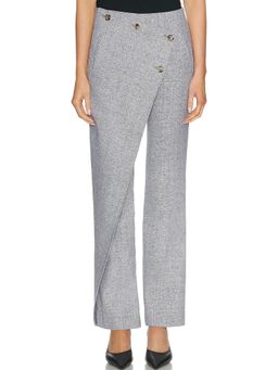Courreges - Oblique Caviar Pant