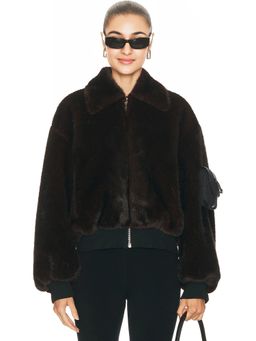 Coperni - Faux Fur Bomber Jacket