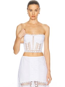 Charo Ruiz Ibiza - Azal Bustier Top