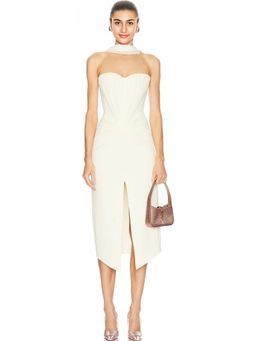 David Koma - Cady & Mesh Dress