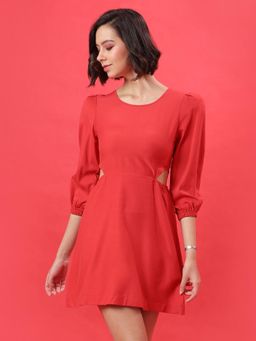 PINACOLADA - Women Solid Stylish Casual Dresses