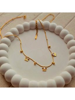 TAAHIRA JEWELLERY - 18K Gold Plated Pippa Zircon Necklace - Anti-Tarnish and Waterproof