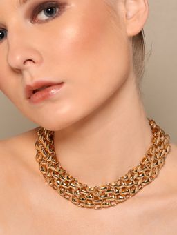 VENI - Gold-Plated Necklace
