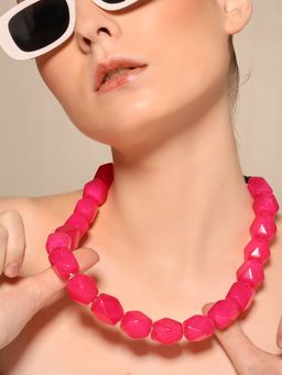 VENI - Pink Necklace