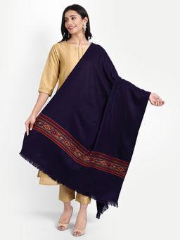 Zamour - Women Himalayan Kullu Blue Shawl
