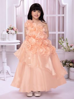Tiny Kingdom - Peach Colored Gown