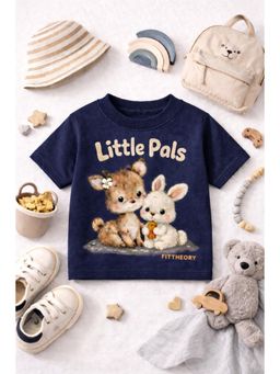 The Fit Theory - Unisex Kids Short Sleeves T-Shirts - Rust (Pack of 3)