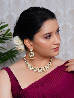 Designbox - Kundan Enamel Necklace Set