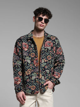 Jack & Jones - Multi-Color Floral Oversized Fit Shirt