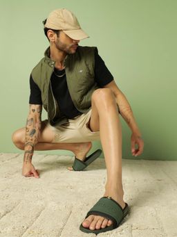 Chupps - ROVER Olive Sliders