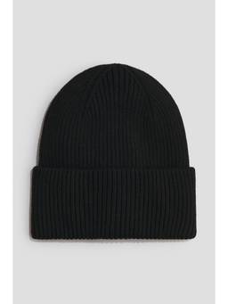 H&M - Boys Black Rib-Knit Beanie