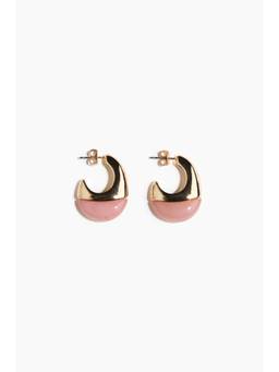 H&M - Women Pink Hoop Earrings