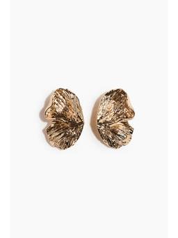 H&M - Women Gold Butterfly Wing-Shaped Earrings