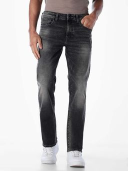 Jack & Jones - Men Regular Fit Grey Jeans
