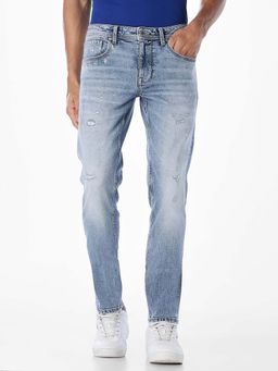 Jack & Jones - Men Slim Fit Light Blue Jeans
