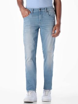 Jack & Jones - Men Slim Fit Light Blue Jeans