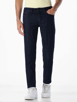 Jack & Jones - Men Slim Fit Dark Blue Jeans
