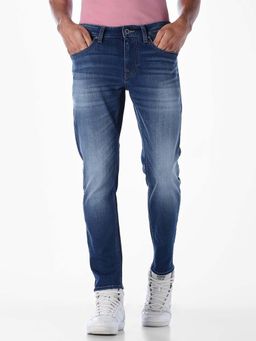 Jack & Jones - Men Slim Fit Blue Jeans