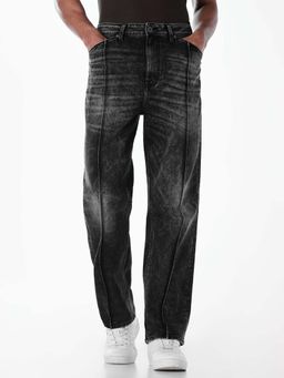 Jack & Jones - Men Loose Fit Black Jeans