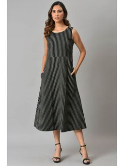 W - Black Stripes Dress