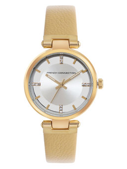 French Connection - Analog Silver Dial Women Watch - FC148E (M)
