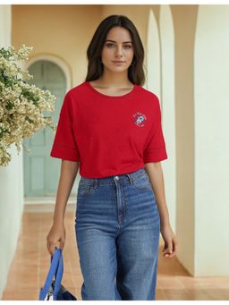 U.S. POLO ASSN. - Pure Cotton Jersey Slub T-Shirt