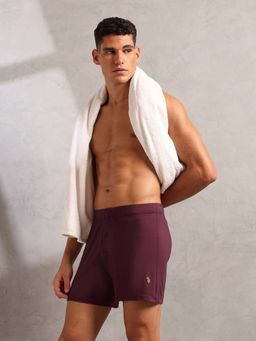 U.S. POLO ASSN. - Men's Comfortable Fit Boxers-Red