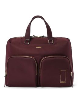 MOKOBARA - The Bliss Laptop Bag with Detachable Strap for Unisex -Maroon