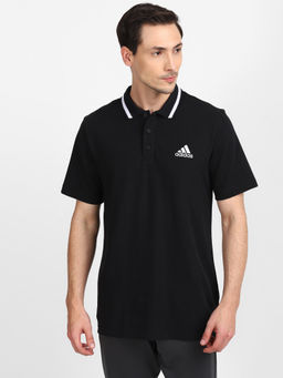 adidas - M Sl Pq Ps Black Walking Polo T-shirts