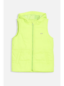 Allen Solly - Boys Green Solid Regular Fit Jacket