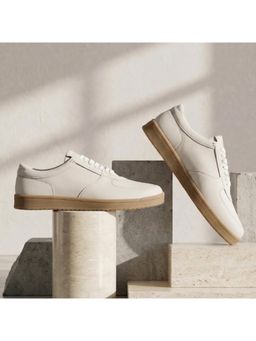 Rockport - Men Urbanwave Tech-Infused Solid Off White Sneakers