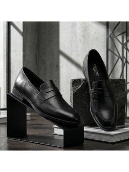 Rockport - Perpetua Dec Slip-On Black Leather Loafers
