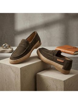 Rockport - Men Olive Casual Loafers