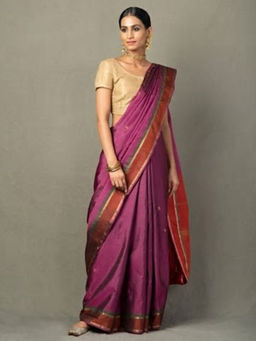 Fabindia - Silk Kanjeevaram Checks Sari