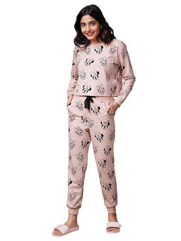 The Souled Store - Official Disney: Minnie And Daisy Graphic Printed Pink Co-ord Sets (Set of 2)