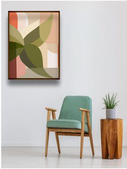 The Art House - Abstract Painting Multicolor (40X30 Inches)