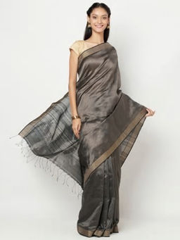 Fabindia - Silk Zari Loom Woven Sari