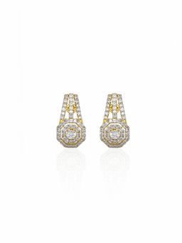 Maiora Diamonds - Classic Earrings | Lab Grown Diamonds | Yellow Gold