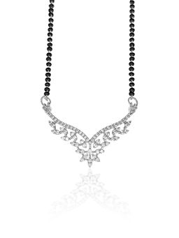 Maiora Diamonds - Remarkable Mangalsutra Pendant | Lab Grown Diamonds | White Gold