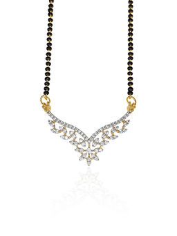 Maiora Diamonds - Remarkable Mangalsutra Pendant | Lab Grown Diamonds | Yellow Gold