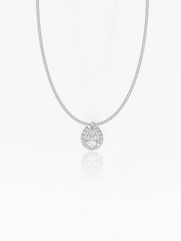 Maiora Diamonds - 1Carat | 14K Gold VS Diamond Pendant | Lab Grown Diamonds | White Gold
