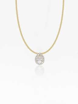 Maiora Diamonds - 1Carat | 14K Gold VS Diamond Pendant | Lab Grown Diamonds | Yellow Gold